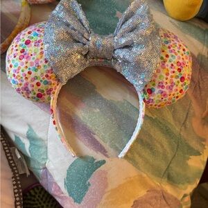 Colorful Polka Dot Mouse Ears
